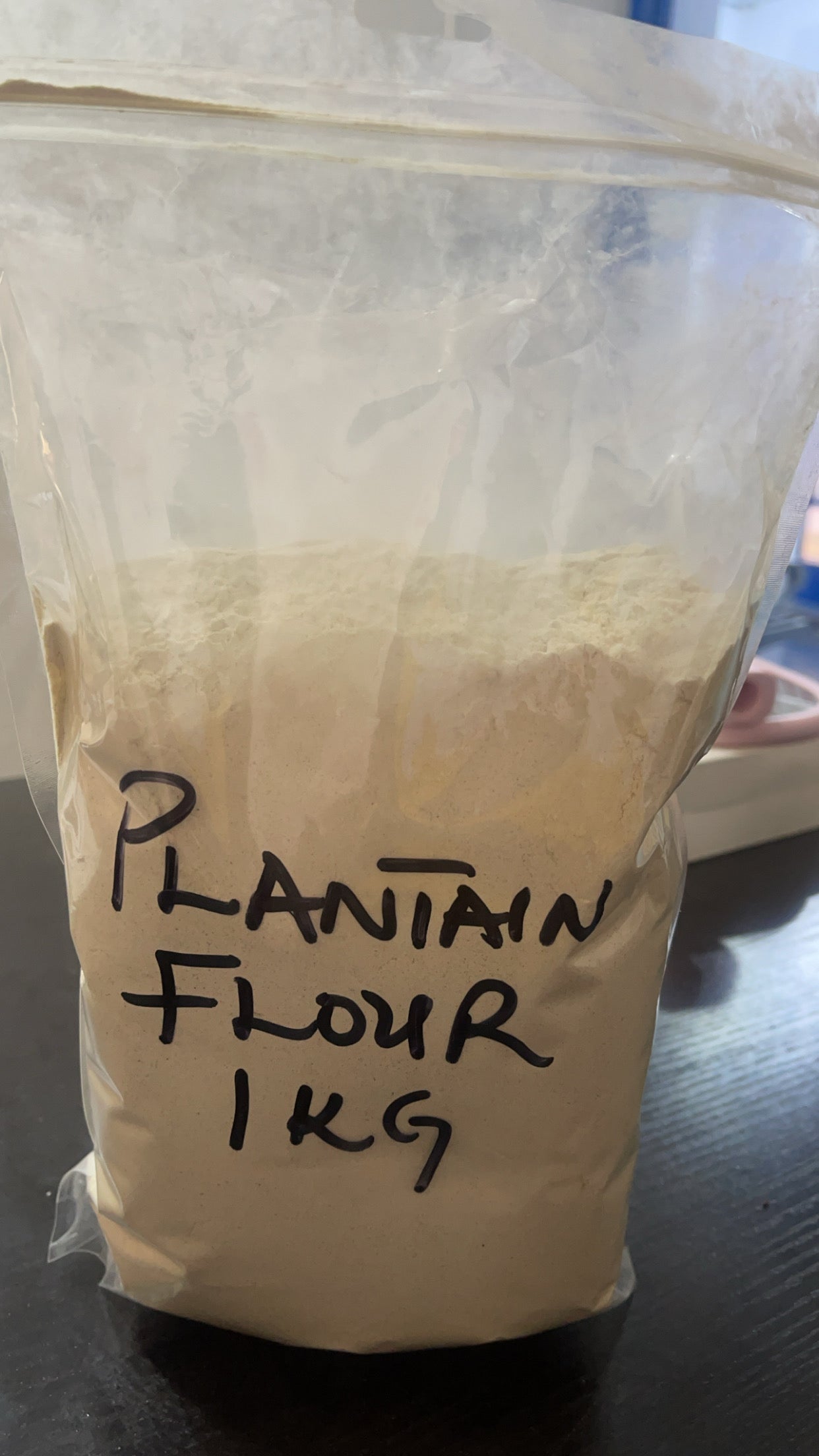 Unripe plantain flour
